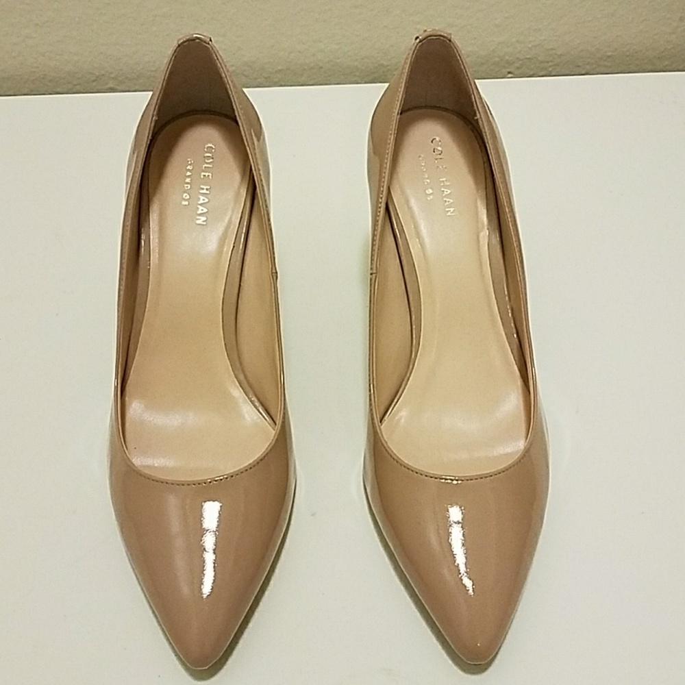 Slightly Used Cole Haan - Beige Heels 8B